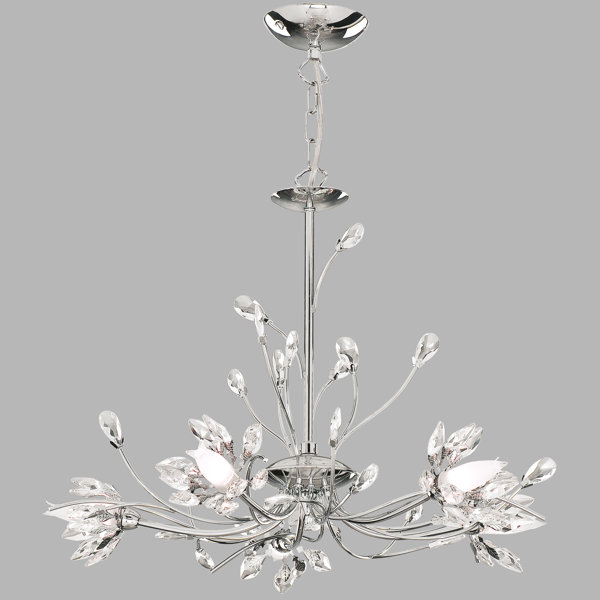 Rosdorf Park Euan 5Light Crystal Chandelier & Reviews